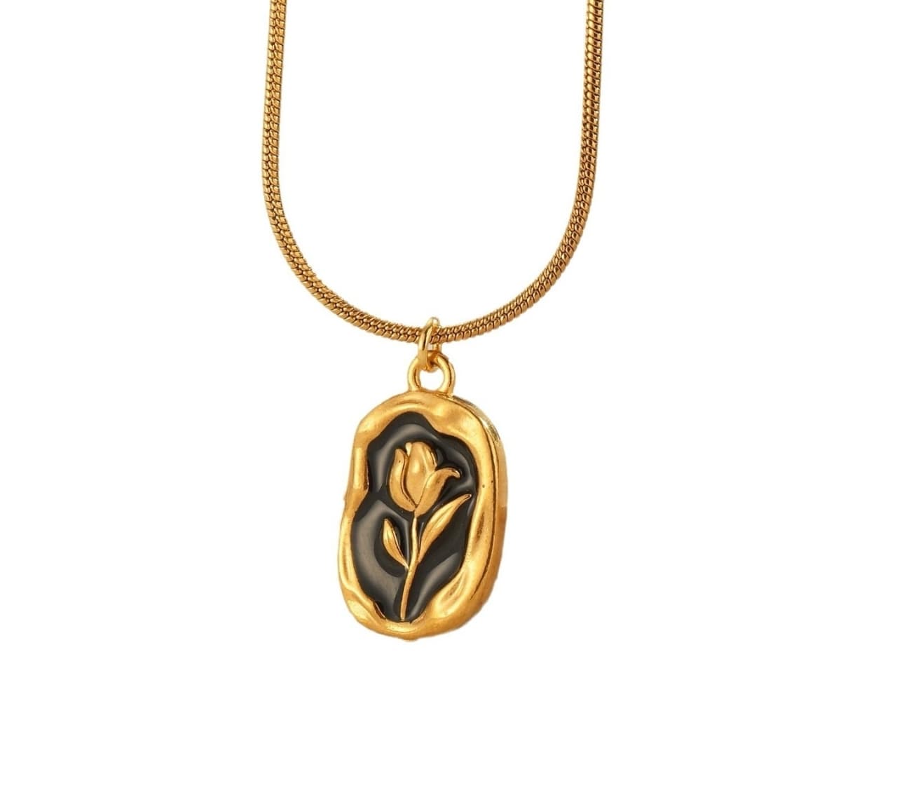 Black Rose Necklace