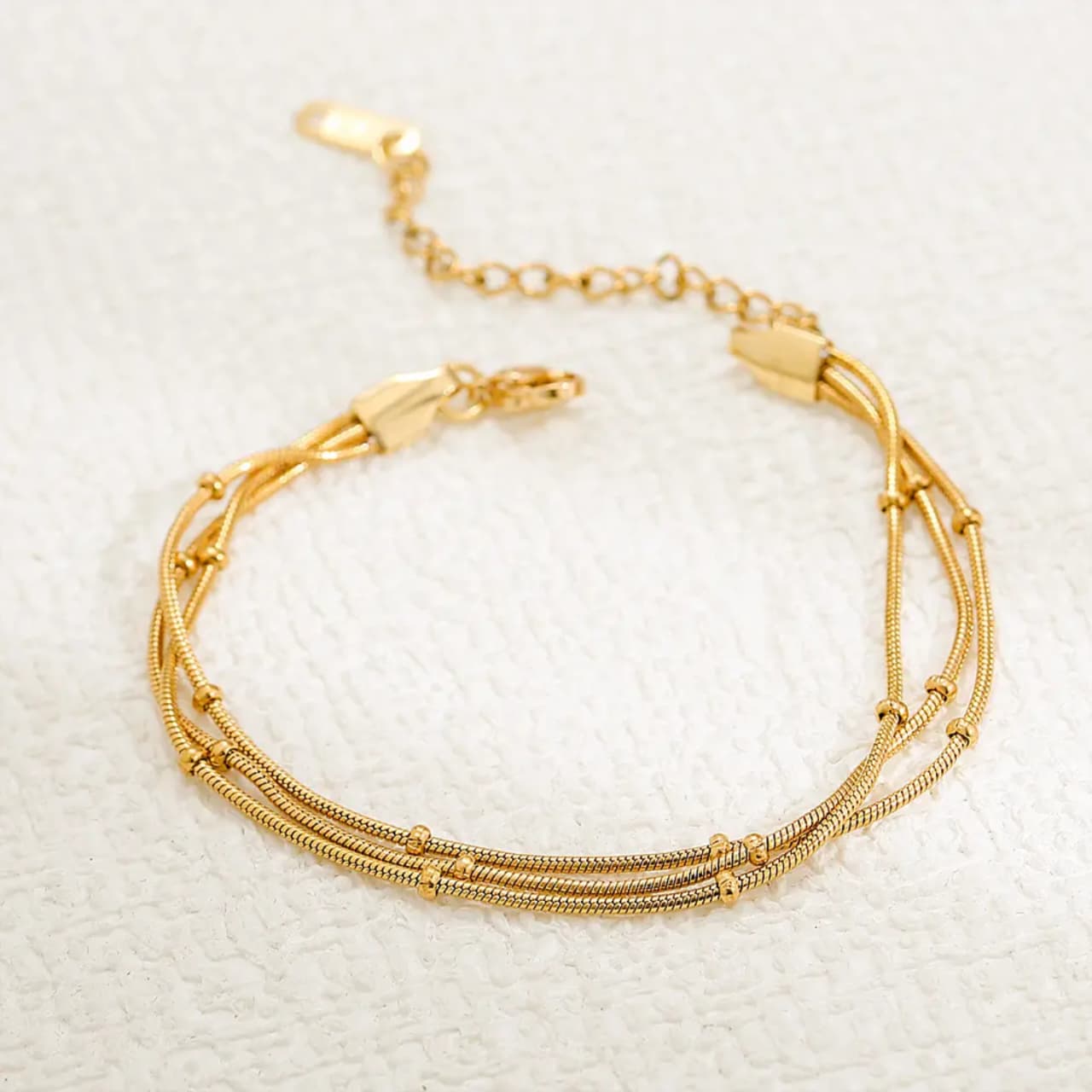 Three Layer Ball Bracelet