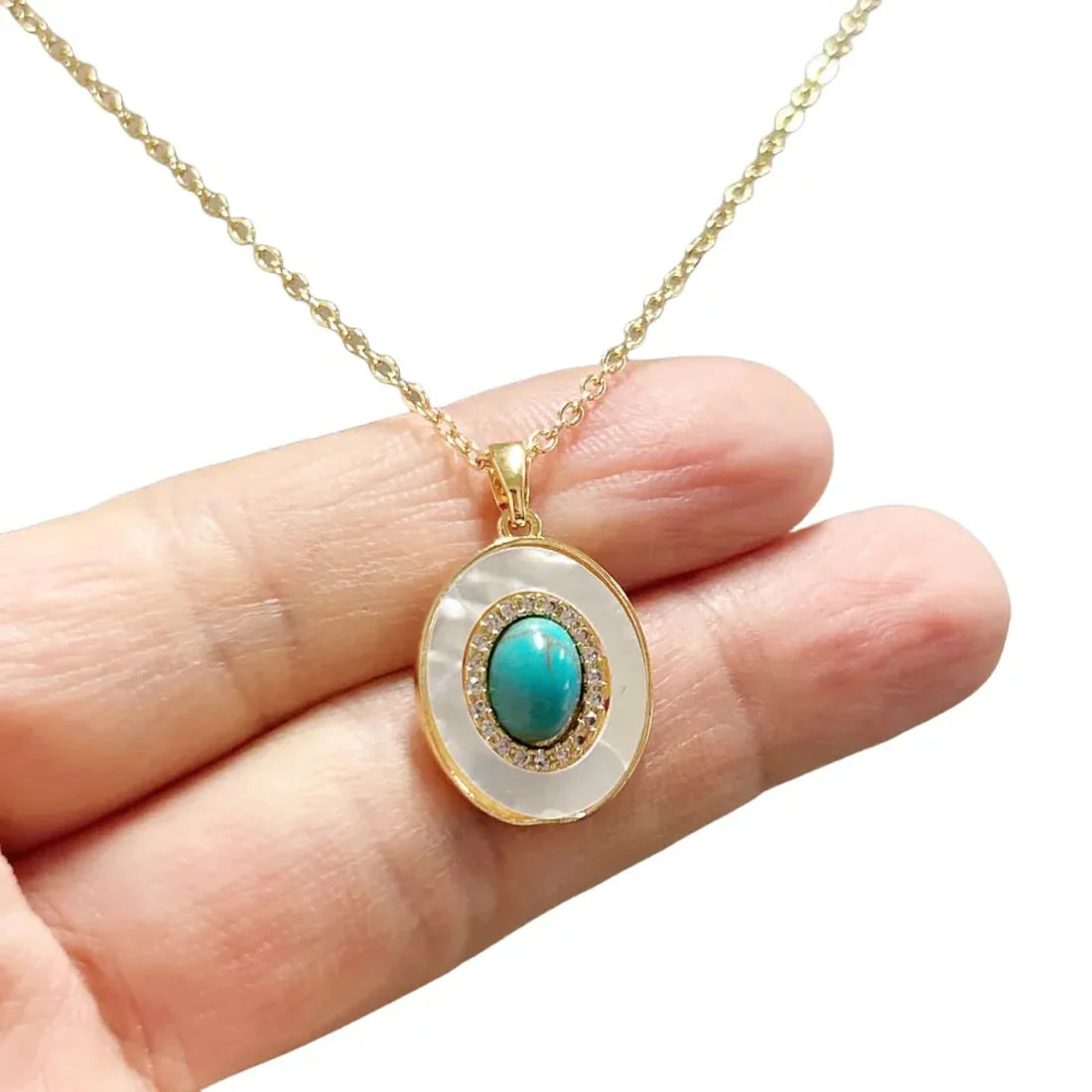 Turkish Turquoise Pendant